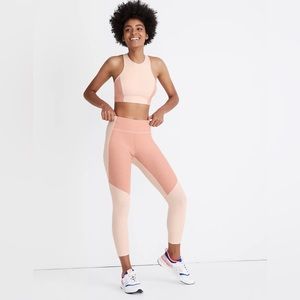 Outdoor Voices OV pink workout leggings hidden pocket